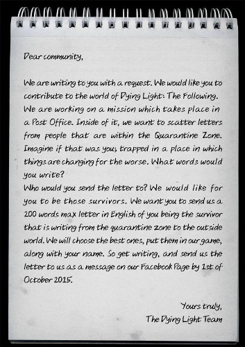 Dying_Light_Fan_Letter_Request