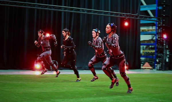 BURNABY, BC: APRIL 7, 2015 - The USA Women’s Soccer Team visits the EA MOCAP facility at EA Canada in Burnaby, BC April 7, 2015 in Vancouver, Canada.  Photo by Jeff Vinnick/EA