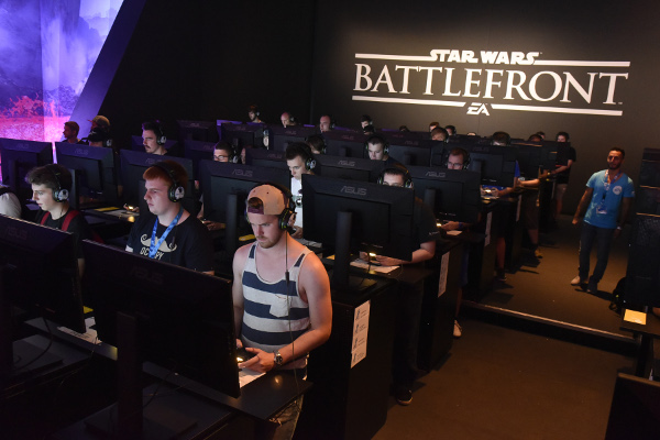 Stand: ELECTRONIC ARTS - Star Wars Battelfront, Halle 6
